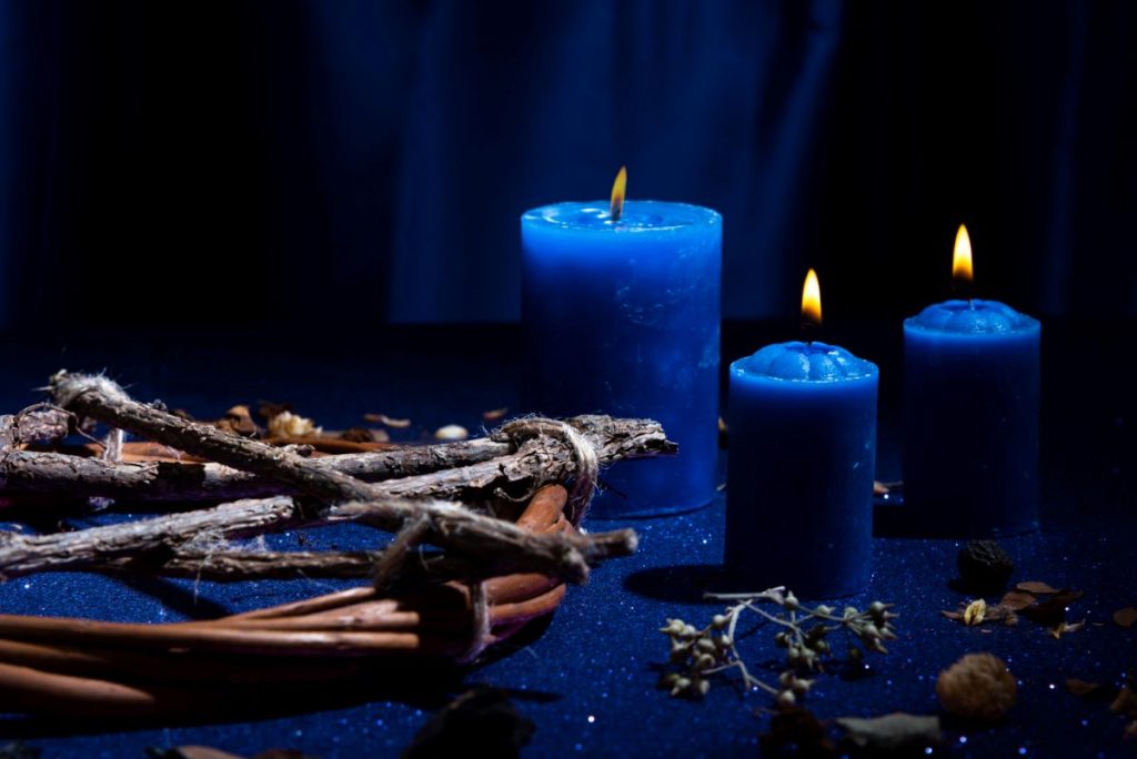 Velas ritual San Juan buena suerte